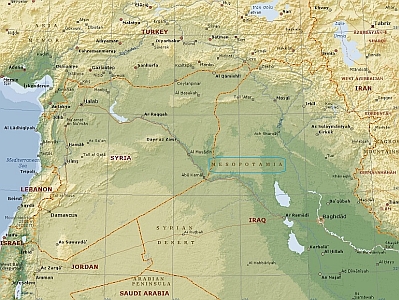 Map Mesopotamia Sm 