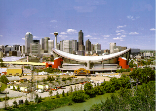 Picture of downtown Calgary