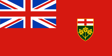 Province of Ontario flag